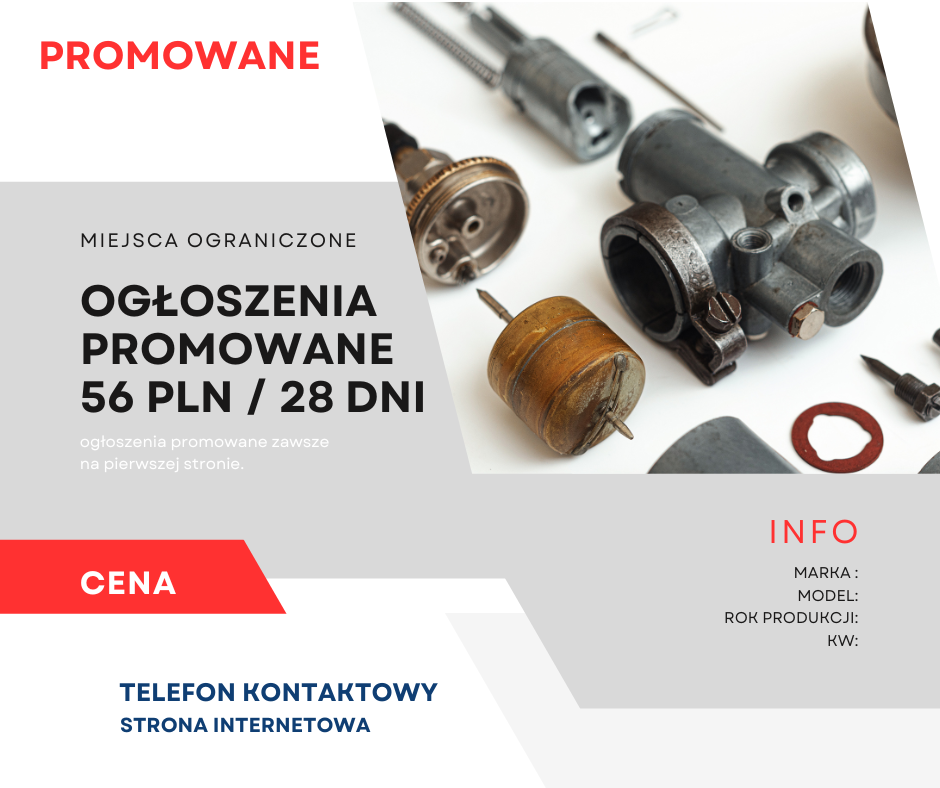 ogłoszenie Promowane na pierwszej stronie